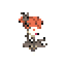 Sprite de Meloetta P en rareté Pixels