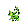 Sprite de Mentali en rareté Shiny