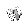 Sprite de Rattatac en rareté Décoloré